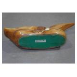 Vintage Hand Carved Duck