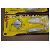 *2* Sterling King KVD Toad Buzz Lures