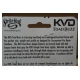 *2* Sterling King KVD Toad Buzz Lures