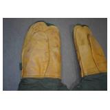 US Army Korean War Arctic Mittens - Dated 1950