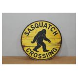 Novelty Metal Sign - Sasquatch