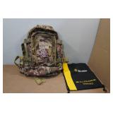 Wisconsin National Guard Camo Backpack and Drawstring Bag