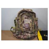 Wisconsin National Guard Camo Backpack and Drawstring Bag