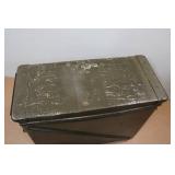 Vintage Large M39 20mm Steel Ammo Can