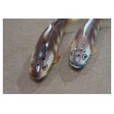 Vintage Salt and Pepper Shaker Set - Walleye