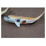 Vintage Salt and Pepper Shaker Set - Walleye