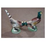 Vintage Salt and Pepper Shaker Set - Pheasants