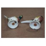 Vintage Salt and Pepper Shaker Set - Pheasants