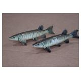Vintage Salt and Pepper Shaker Set - Sturgeon