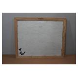 Acid Etched Deer Wall Mirror By Perle Berg