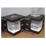 *4* Lucky Shot Whiskey Glasses with Embedded Bullets