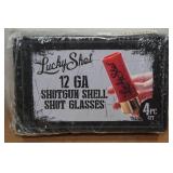 Lucky Shot 12 Ga Shotgun Shell Shot Glasses