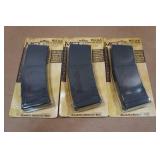 3 MFT 30 Round AR-Format Magazines - with Window