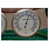 Vintage Sunbeam Mallard Shaped Barometer and Thermometer