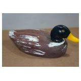 Vintage Hand Painted Wooden Duck Decoy