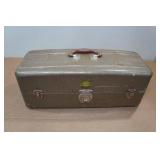 Vintage Tackle Box with Assorted Tackle