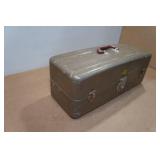 Vintage Tackle Box with Assorted Tackle