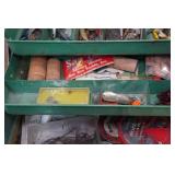 Vintage Tackle Box with Assorted Tackle