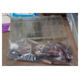 Vintage Tackle Box with Assorted Tackle