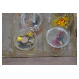 Tackle Box Insert with Assorted Flies