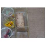 Tackle Box Insert with Assorted Flies