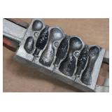 Vintage Herters Inc Lead Sinker Mold