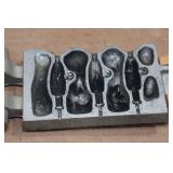 Vintage Herters Inc Lead Sinker Mold