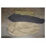 *3* Vintage Canvas Duffle Bags