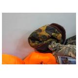 Assorted Camping Gear - Hats, Gloves