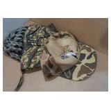 Assorted Camping Gear - Hats, Gloves