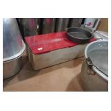 Assorted Camping Gear - Thermoses, Pans, Pots