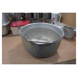 Assorted Camping Gear - Thermoses, Pans, Pots