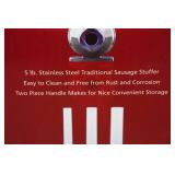 Campchef Stainless Steel Sausage Stuffer