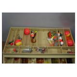 Plano Tackle Box with Assorted Tackle