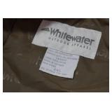 Whitewater Blaze Orange Camo Bibs - 2XL