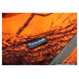Whitewater Blaze Orange Camo Bibs - 2XL