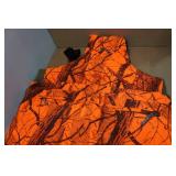 Whitewater Blaze Orange Camo Bibs - 2XL