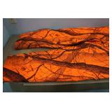Whitewater Blaze Orange Camo Bibs - 2XL
