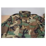 Camo Jacket with Bibs - Jacket is a Small