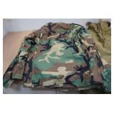 Camo Jacket with Bibs - Jacket is a Small