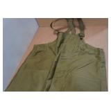 Camo Jacket with Bibs - Jacket is a Small