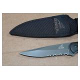 Gerber Skeleton Handle Hunting Knife