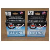 *2* Beaver Dam Ice Line 2 Pound Test Fishing Line