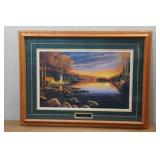 Framed Daniel R Pierce Print "Weekend Retreat"