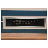 Framed Daniel R Pierce Print "Weekend Retreat"