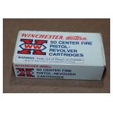 50 Winchester Western .380 Auto 85 Gr Silvertip HP Ammo