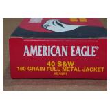 50 American Eagle .40 S&W 180 Gr FMJ Ammo