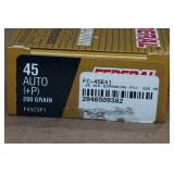 50 Federal Premium .45 Auto +P 200 Gr Expanding FMJ Ammo