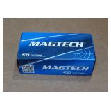 50 Magtech 9mm 115 Gr FMJ Ammo