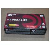 50 Federal Syntech 9mm 115 Gr TSJ Ammo